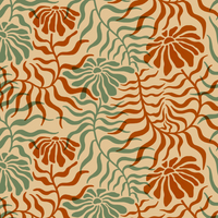 Psychedelic Daisy Fabric