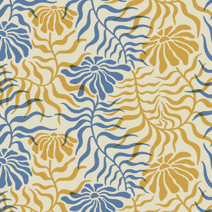 Psychedelic Daisy Fabric