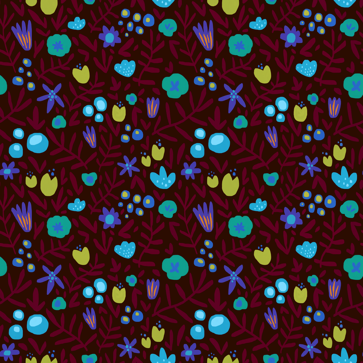 Fresh Blooms Fabric
