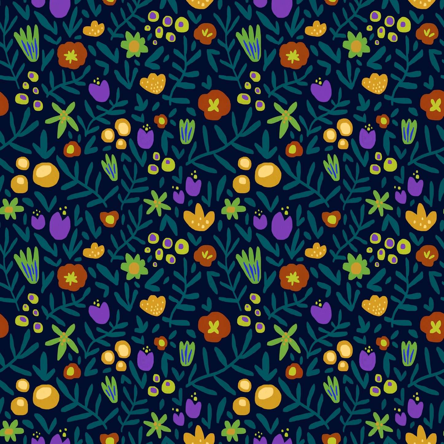 Fresh Blooms Fabric