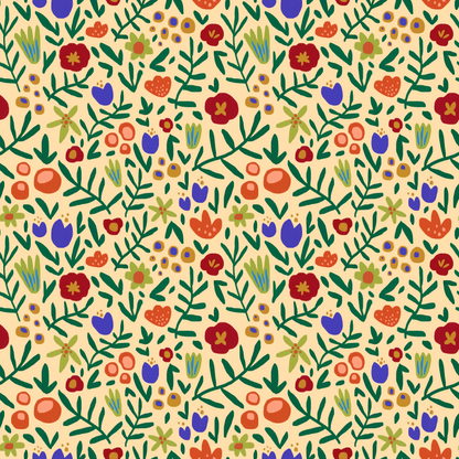 Fresh Blooms Fabric