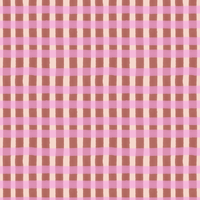 Painterly Gingham Wallpaper