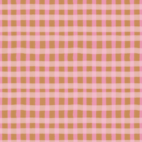 Painterly Gingham Wallpaper