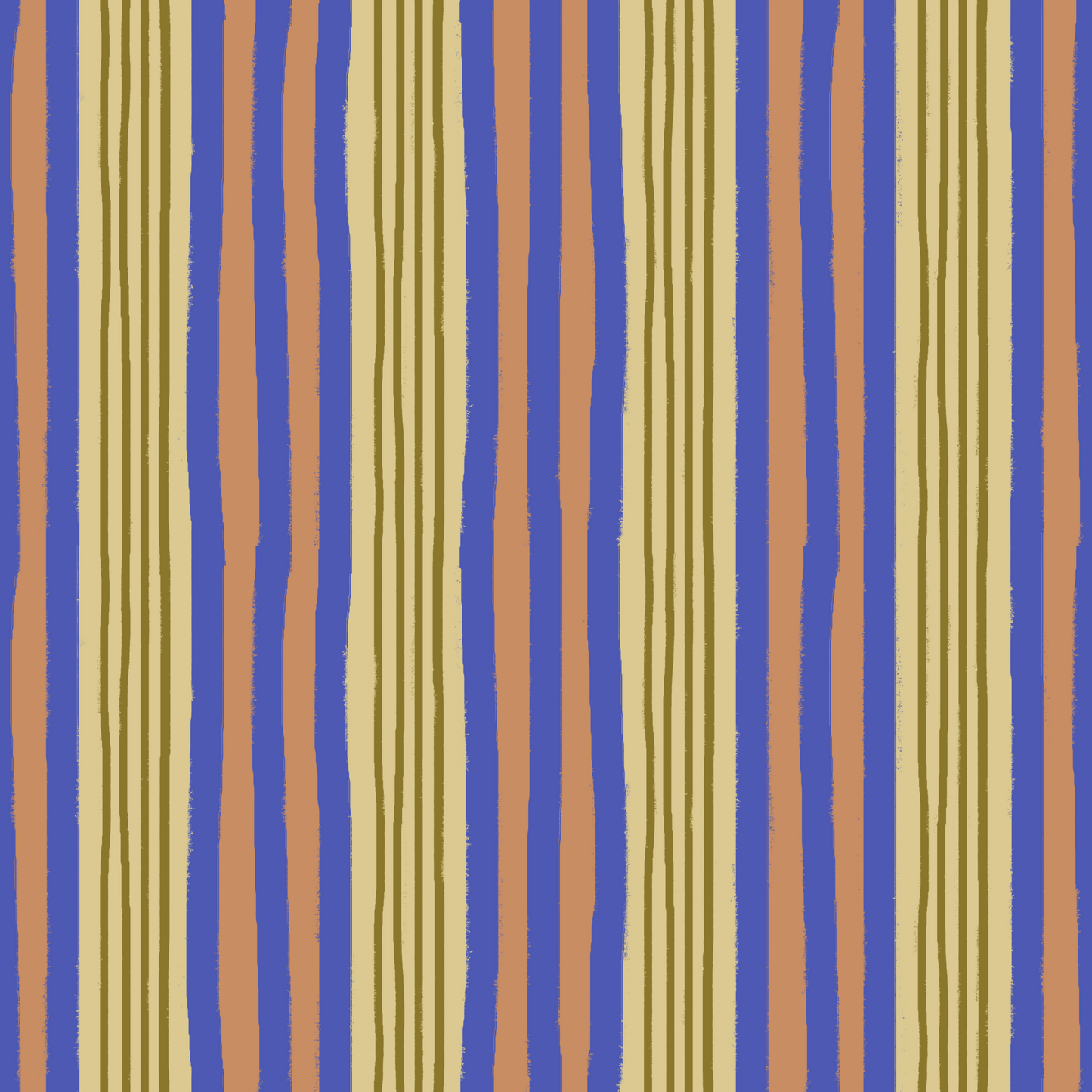 Painterly Stripe Wallpaper