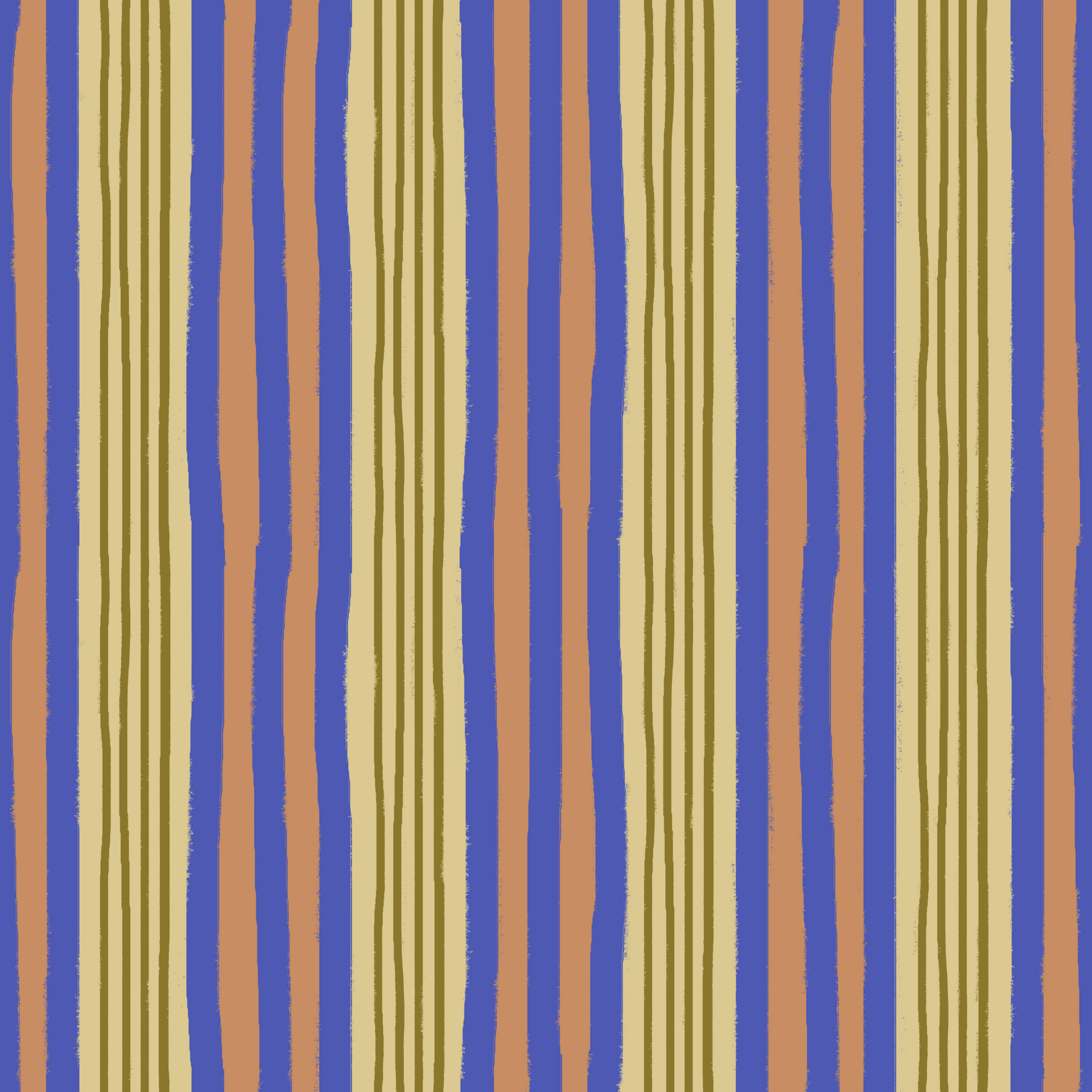 Painterly Stripe Fabric