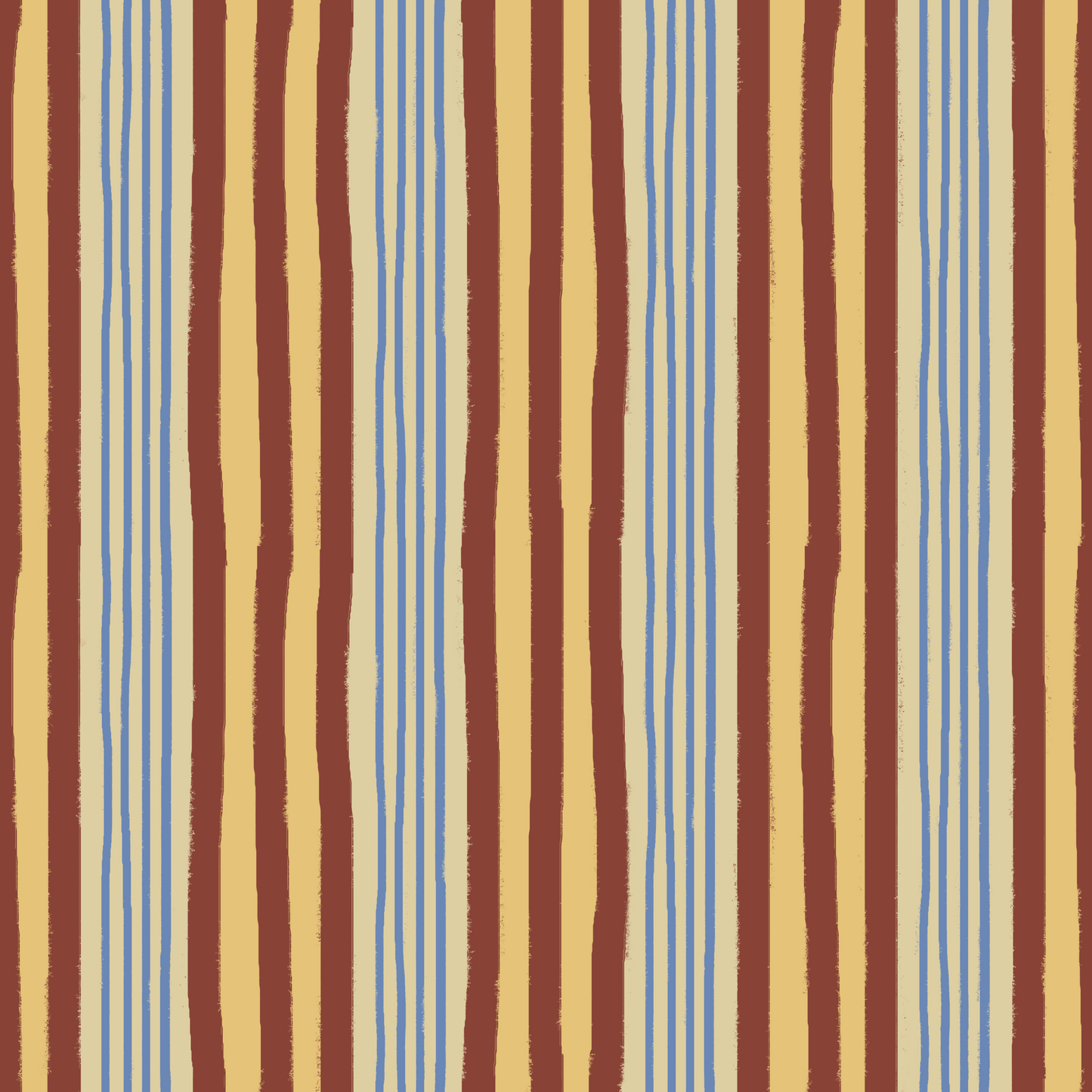 Painterly Stripe Wallpaper